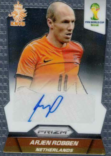 Arjen Robben 2014 Prizm World Cup Signatures Price Guide