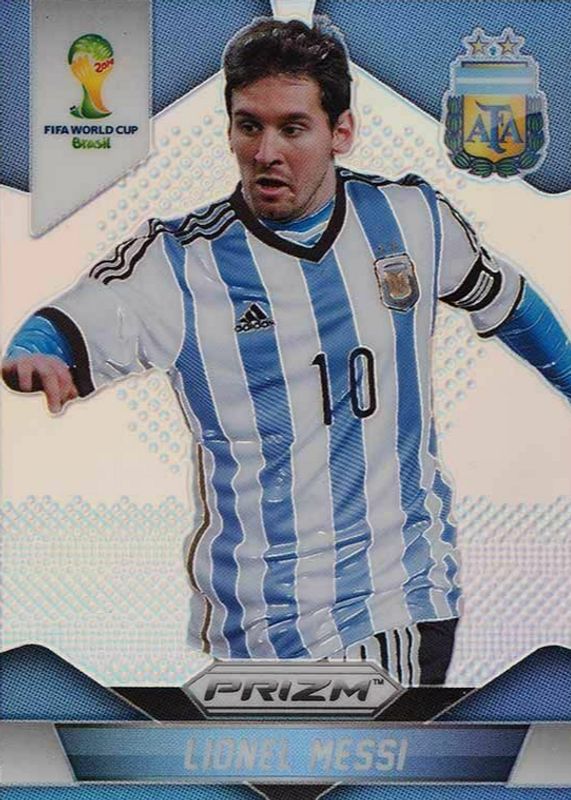 Lionel Messi 2014 Prizm World Cup #12 Silver RAW