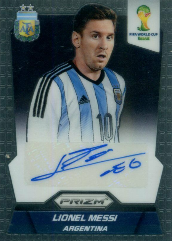 messi limited edition card 2014 world cup Soccer Soccer 2014 Panini World Cup Prizm #12 Lionel Messi Mint :  Everything Else main image 0