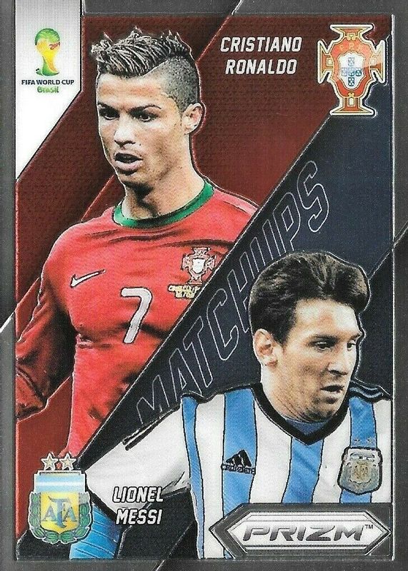 Lionel Messi 2014 Prizm World Cup Matchups PSA 10