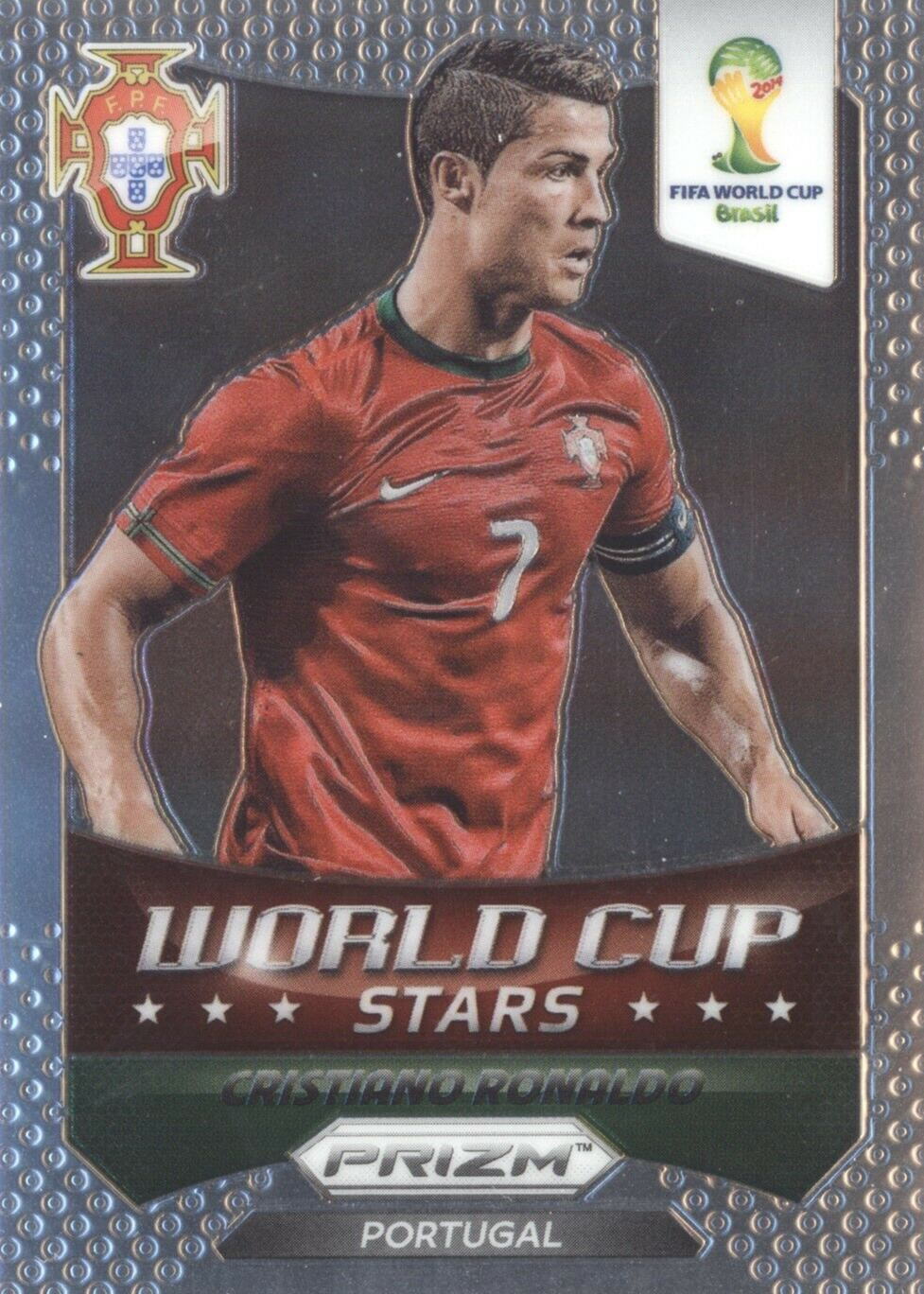 PANINI CRISTIANO RONALDO 2014 WORLD CUP TRADING CARD MINT