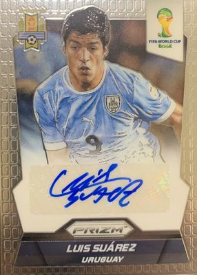 LUIS SUAREZ prizm donruss auto card スアレス LUIS SUAREZ prizm donruss auto card スアレス LUIS SUAREZ