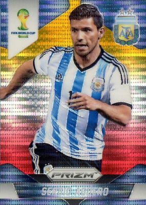 2014 Prizm World Cup #13 Yellow & Red Pulsar