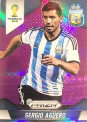 Sergio Aguero 2024 Prizm Copa America #II-SA International Ink 