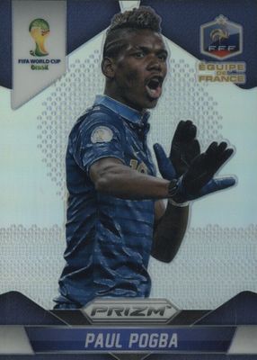 Paul Pogba 2019 Prizm Premier League #CB-12 Color Blast /(SSP) PSA 