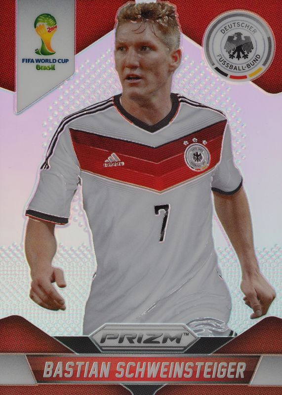 Bastian Schweinsteiger 2014 Prizm World Cup #90 Silver BGS 9.5