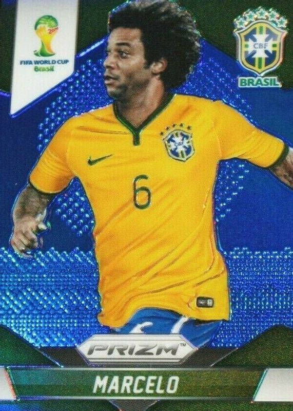 Marcelo 2014 Prizm World Cup #107 Blue /199 SGC 10