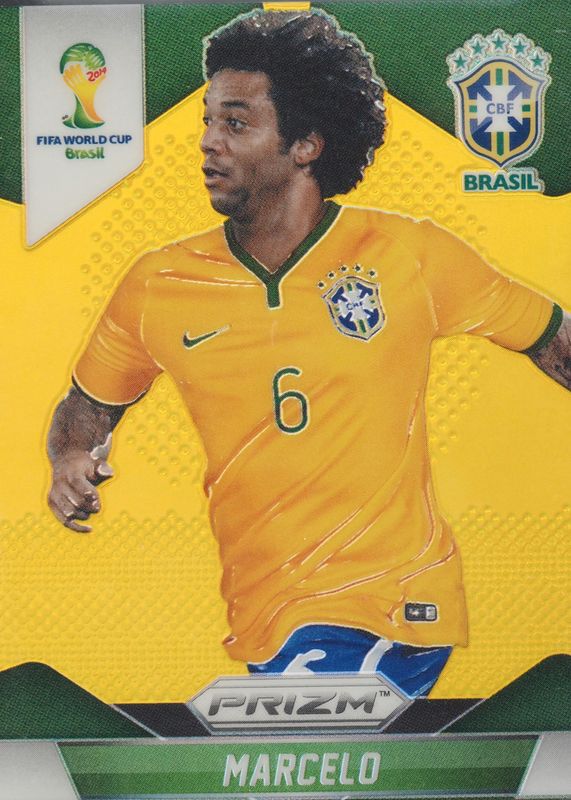 Marcelo 2014 Prizm World Cup #107 Gold /10 RAW