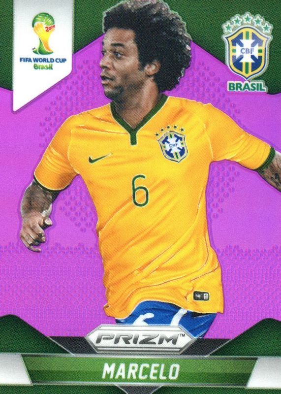 Marcelo 2014 Prizm World Cup #107 Purple /99 SGC 10