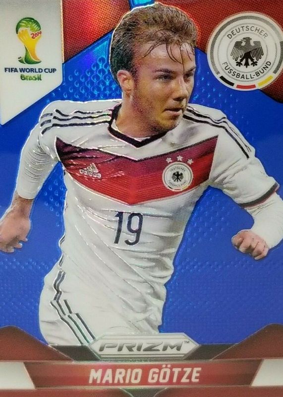 Mario Gotze 2014 Prizm World Cup #89 Blue /199 PSA 9