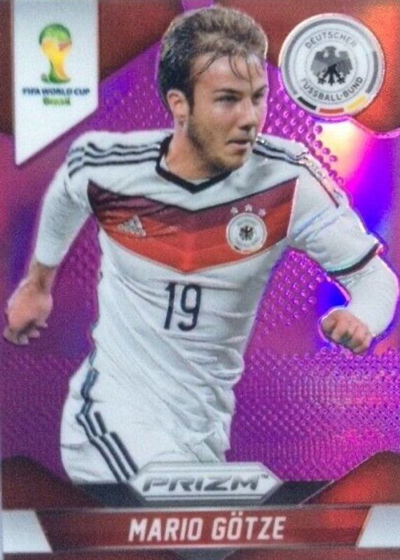 Mario Gotze 2014 Prizm World Cup #89 Purple /99 SGC 10