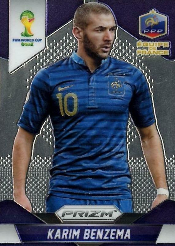 Karim Benzema 2014 Prizm World Cup #82 Base PSA 10