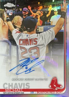 2019 Topps Chrome Update #RDA-MC Rookie Debut Autographs