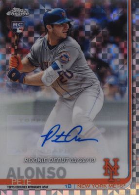 2019 Topps Chrome Update #RDA-PA Rookie Debut Autographs - X-Fractor /125