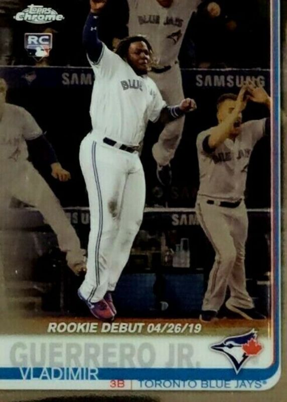 Vladimir Guerrero Jr. 2019 Topps Chrome Update #58 Rookie Debut Rookie SGC 10