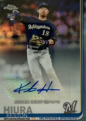 2019 Topps Chrome Update #RDA-KH Rookie Debut Autographs