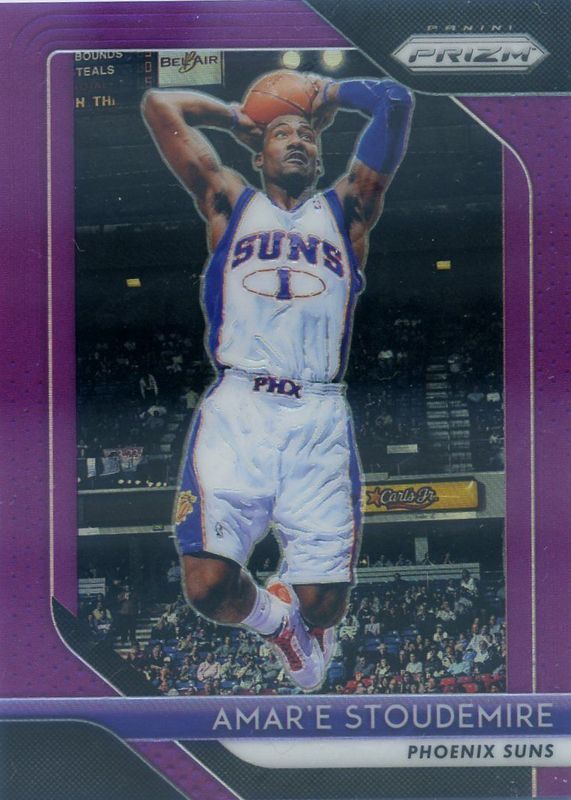 Amar'e Stoudemire 2018 Prizm #295 Purple /75 RAW