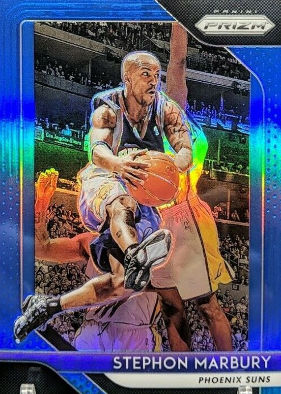 Stephon Marbury 2018 Prizm #265 Blue /199 RAW