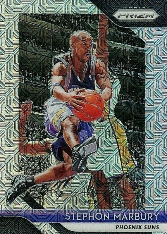 Stephon Marbury 2018 Prizm #265 Mojo /25 PSA 10