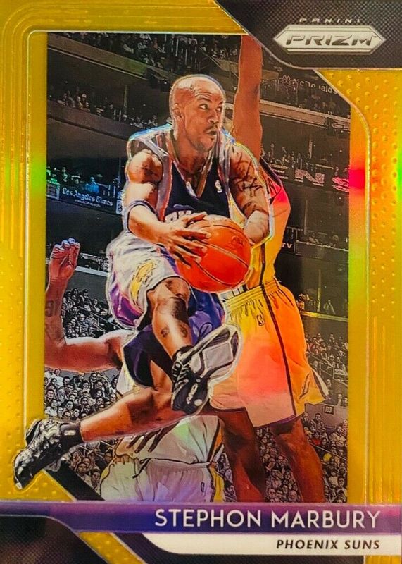 Stephon Marbury 2018 Prizm #265 Gold /10 BGS 9.5