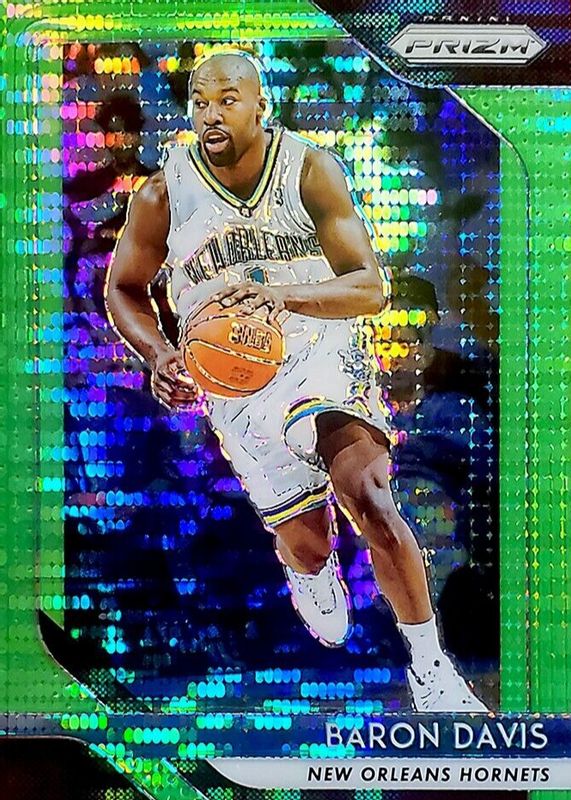 Baron Davis 2018 Prizm #215 Green Pulsar /25 BGS 9.5