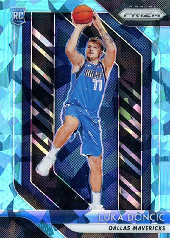 Luka Doncic 2018 Prizm #280 Blue Ice /99 Price Guide - Sports Card 