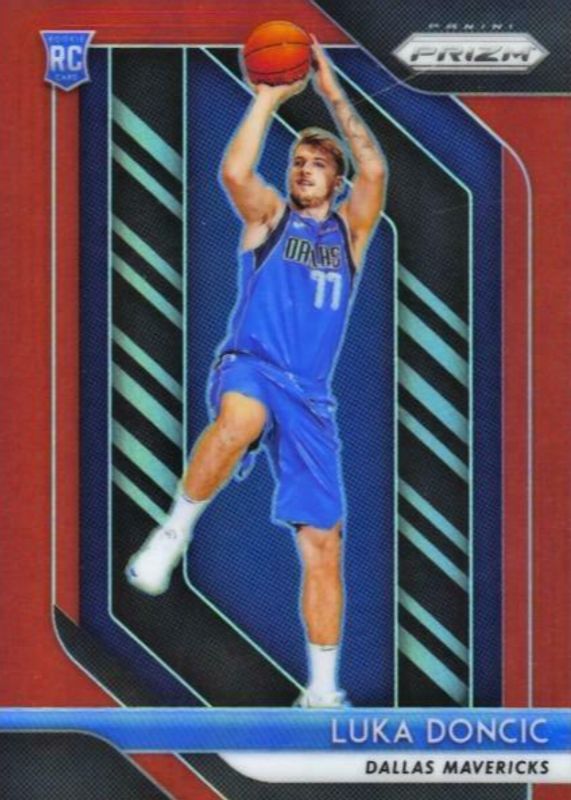 Luka Doncic 2018 Prizm #280 Red /299 Rookie RAW