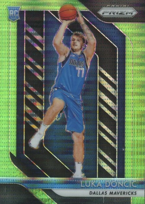 Luka Doncic 2018 Prizm #280 Green Pulsar /25 Price Guide