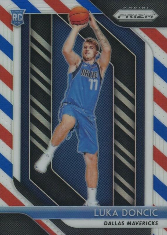 Luka Doncic 2018 Prizm #280 Red White Blue Rookie BGS 10 PRISTINE