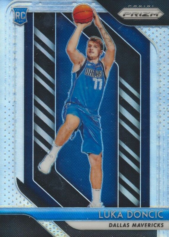 Luka Doncic 2018 Prizm #280 Silver Rookie BGS 8.5