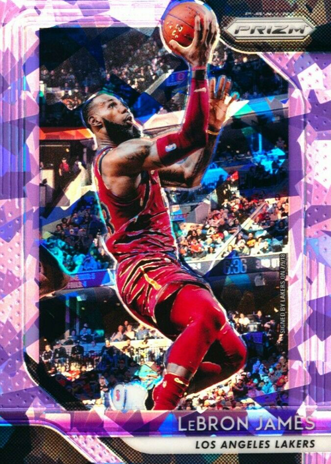 LeBron James 2018 Prizm #6 Purple Ice /149 Price Guide - Sports