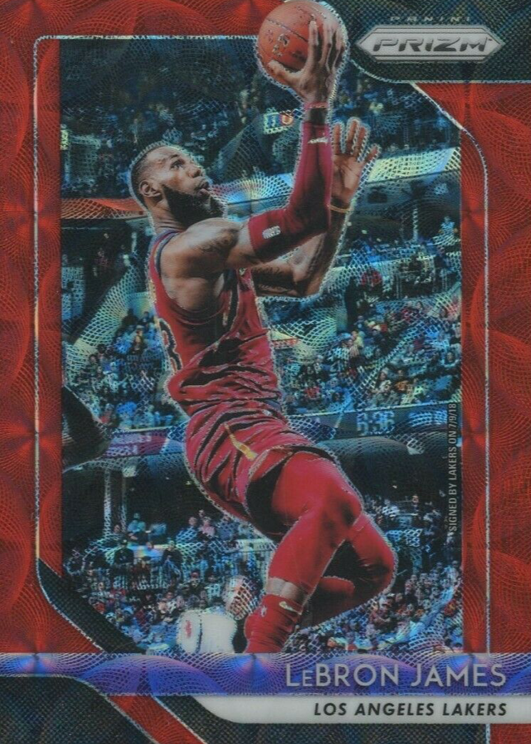 LeBron James 2018 Prizm #6 Choice Red /88 Price Guide - Sports