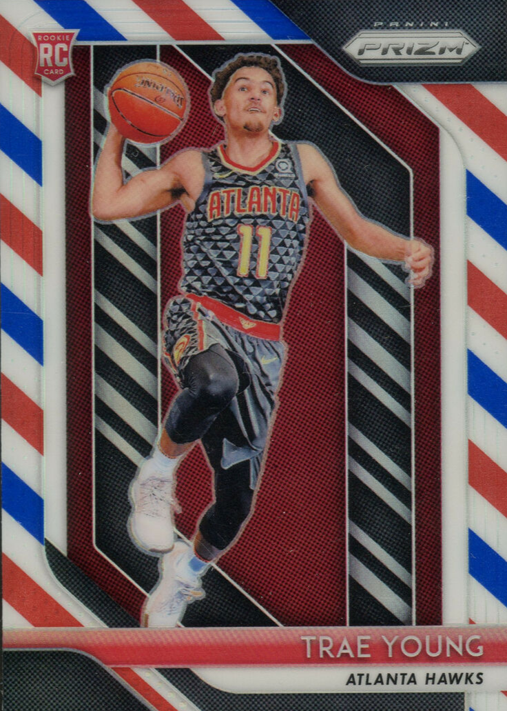 Trae Young 2018 Prizm #78 Red White Blue Price Guide - Sports 