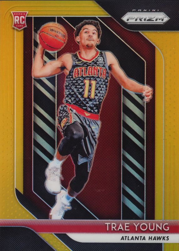 Trae Young 2018 Prizm #78 Gold /10 Rookie SGC 10 PRISTINE