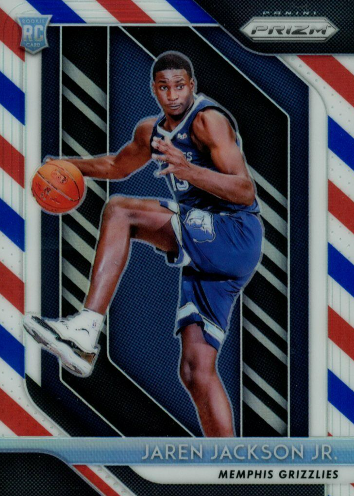 Jaren Jackson Jr. 2018 Prizm #66 Red White Blue Price Guide