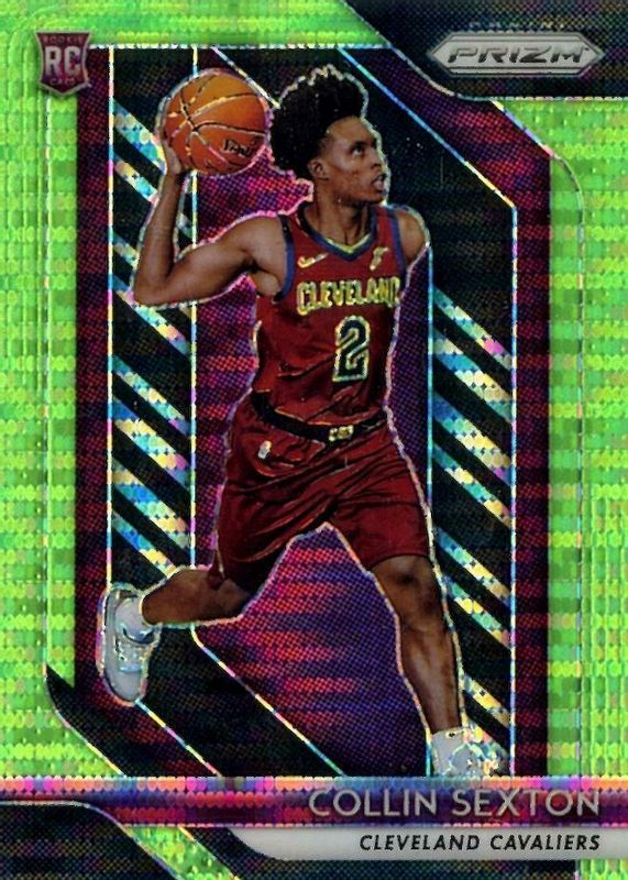 Collin Sexton 2018 Prizm #170 Green Pulsar /25 Rookie BGS 10 PRISTINE