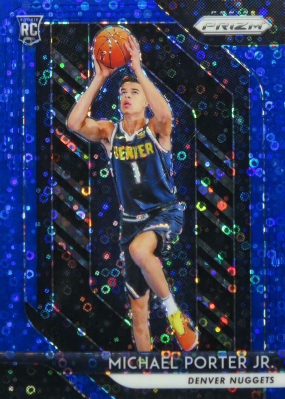 Michael Porter Jr. 2018 Prizm #32 Fast Break Blue /175 Rookie PSA 10