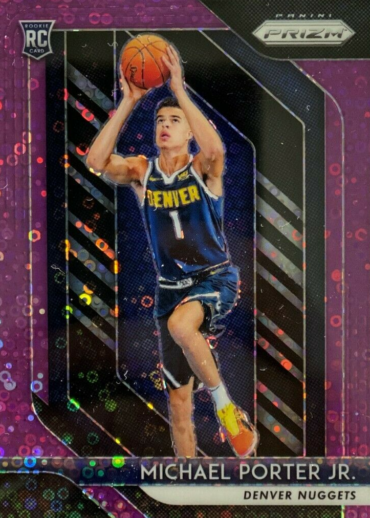 Michael Porter Jr 2018-19 NBA Hoops Rookie Card RC #254 MPJ