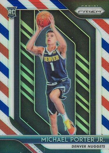 Michael Porter Jr. 2018 Prizm #32 Red White Blue PSA 10 Price 