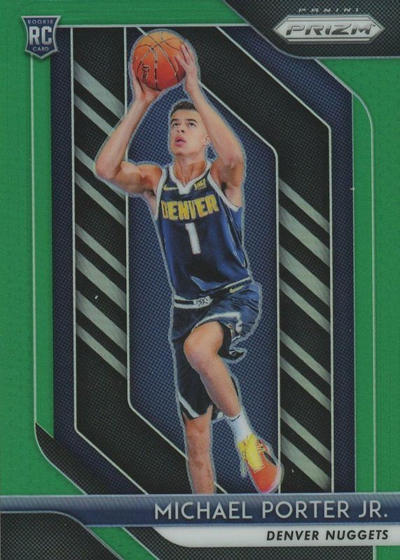 Michael Porter Jr. 2018 Prizm #32 Green Rookie BGS 10 BLACK LABEL