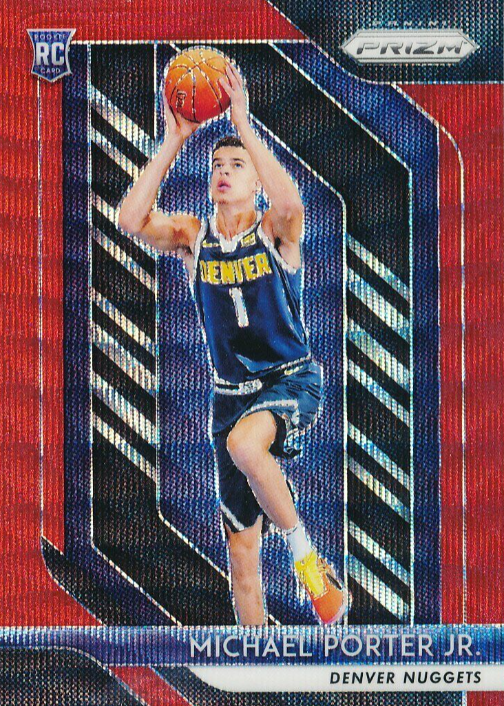 Michael Porter Jr. 2018 Prizm #32 Ruby Wave Price Guide