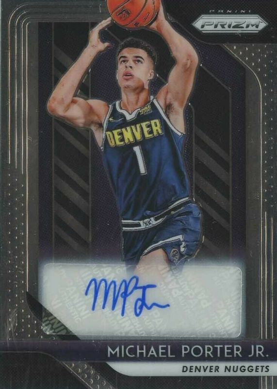 Michael Porter Jr. 2018 Prizm #RS-MPJ Rookie Signatures Rookie PSA 10