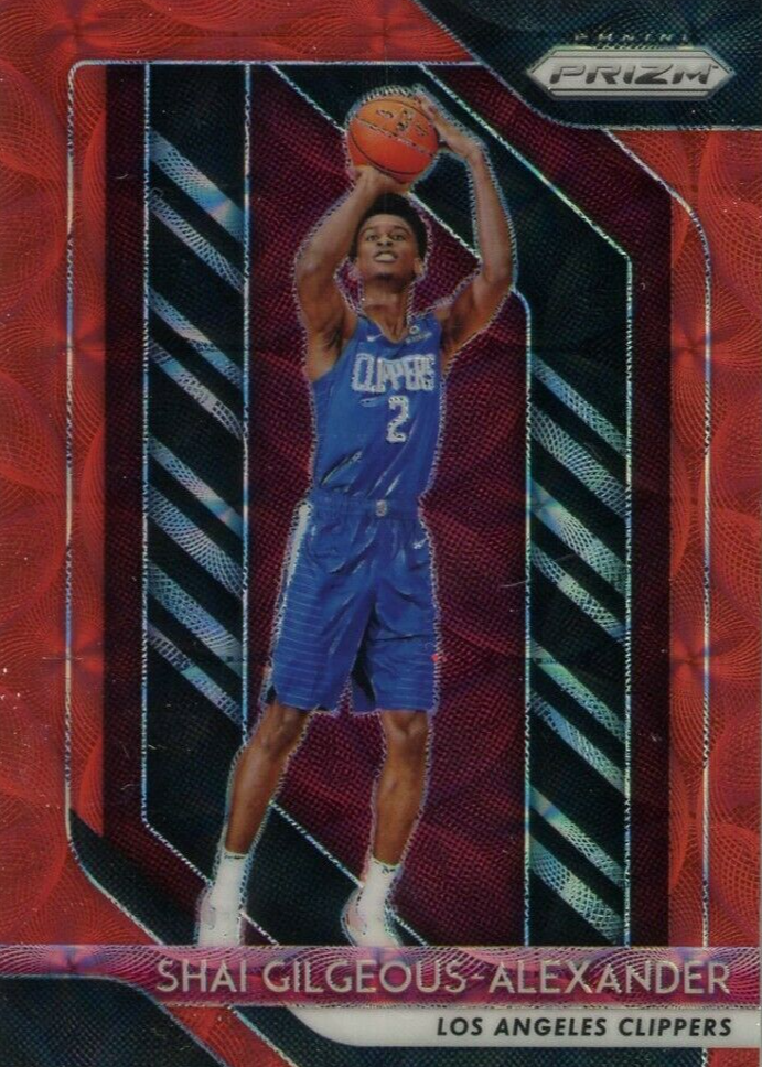 Shai Gilgeous-Alexander 2018 Prizm #184 Choice Red /88 Price