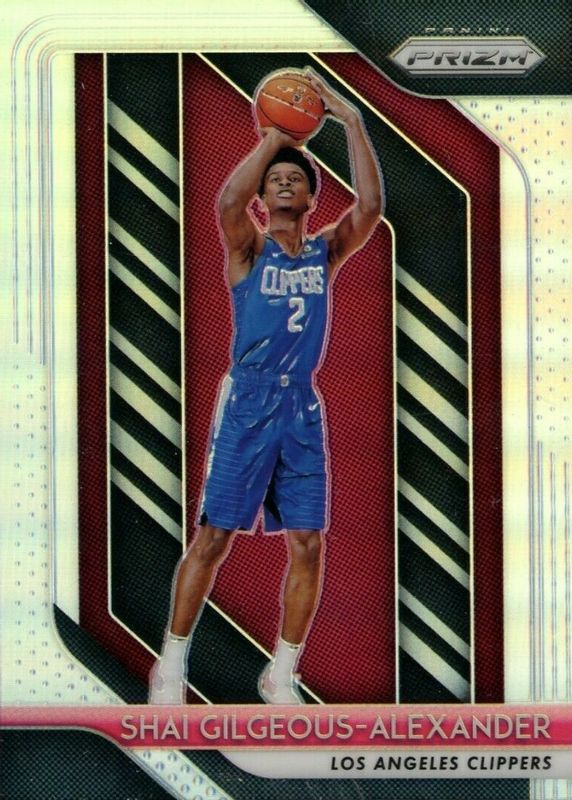 Shai Gilgeous-Alexander 2018 Prizm #184 Silver Rookie PSA 9