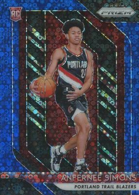 2018 Prizm #61 Fast Break Blue /175