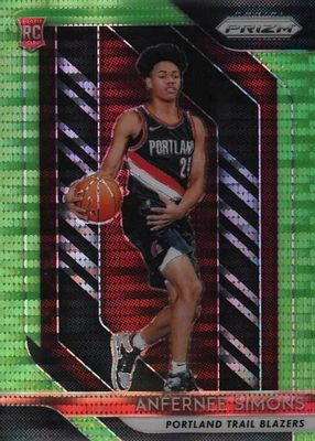 2018-19 Hoops Anfernee Simons Hot Signatures Rookies RC auto