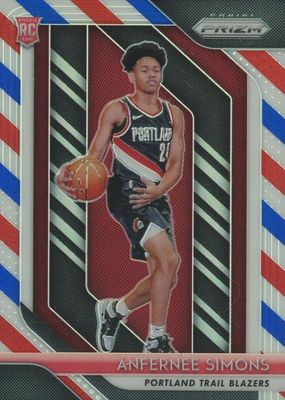 Anfernee Simons 2018 Prizm #61 Silver Price Guide - Sports