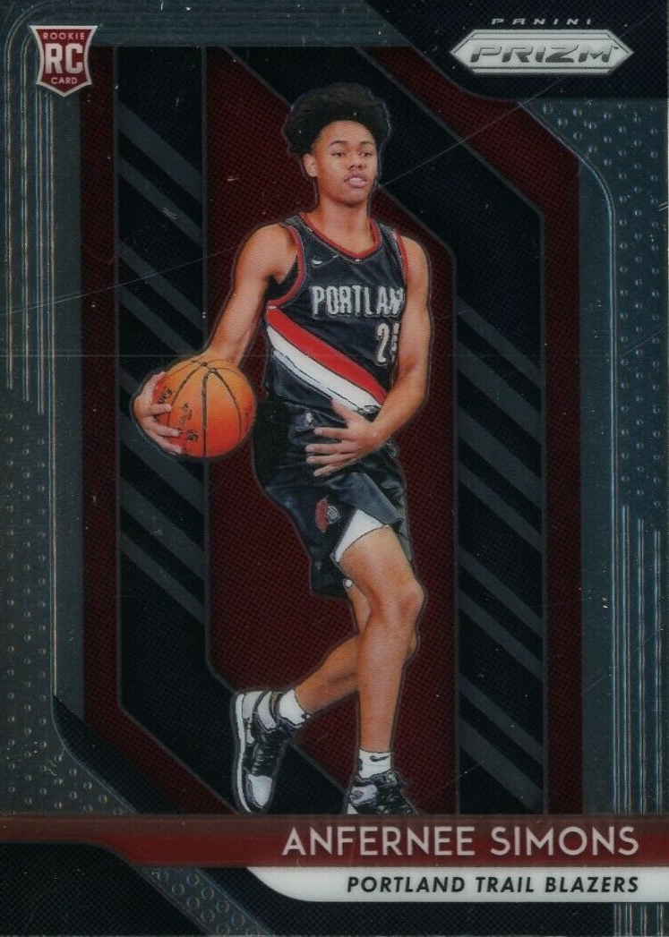 Anfernee Simons 2018 Prizm #61 Base Price Guide - Sports Card 