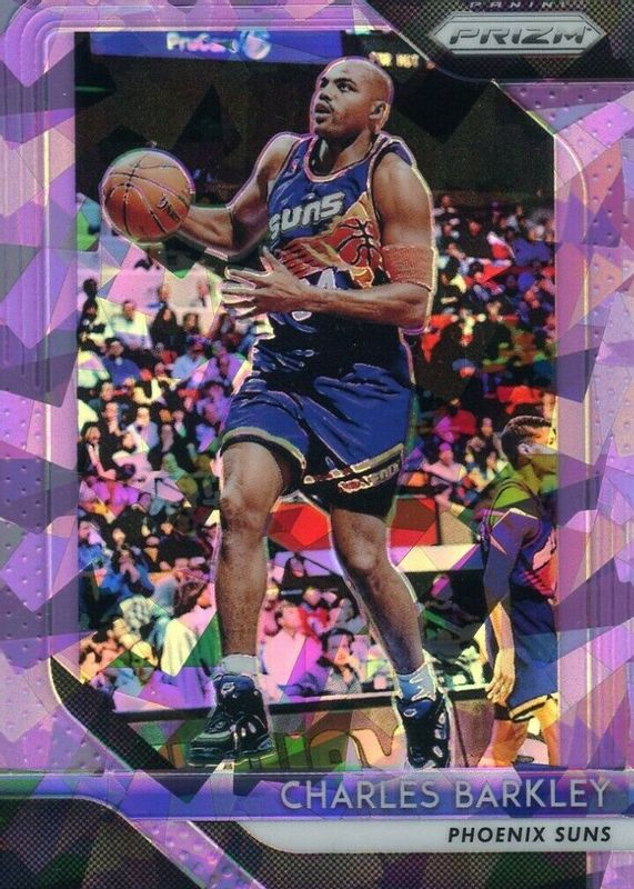 Charles Barkley 2018 Prizm #5 Purple Ice /149 SGC 10