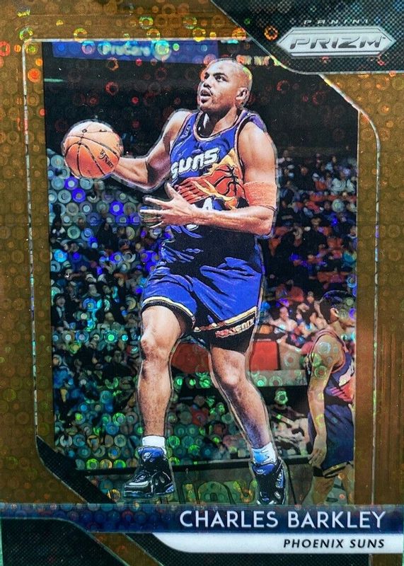 Charles Barkley 2018 Prizm #5 Fast Break Bronze /20 BGS 9